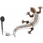 Haushalt international LED solární nástěnná dekorace Gekon – Zboží Dáma