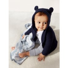 GAP Baby svetr Brannan bear modrá