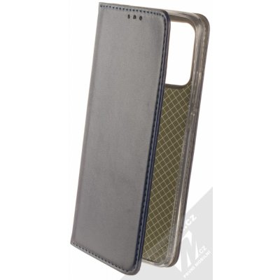 Pouzdro 1Mcz Magnetic Book flipové Xiaomi Redmi 10C, Redmi 10 Power, Poco C40 tmavě modré