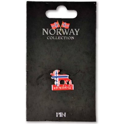 Odznak NORWAY Collection s losem a vlajkou – Hledejceny.cz