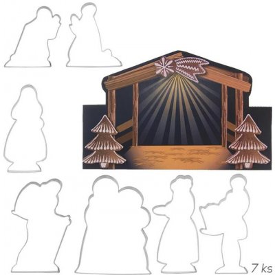 Orion sada vykrajovátek Betlém (7 ks) – Zboží Mobilmania