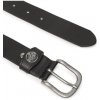 Pásek Guess pánský pásek King belts BM7733 LEA35 Černá
