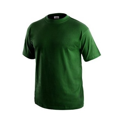 Canis CXS tričko DANIEL Leaf krátký rukáv lahvově zelené