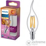 Philips Warm Glow E14 LED žárovka, 4,5W, 470lm, CRI90, 2700-2200K – Zboží Živě