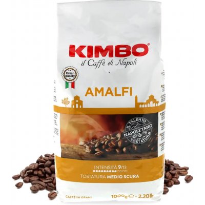 Kimbo Caffé Amalfi zrnková 1 kg – Hledejceny.cz