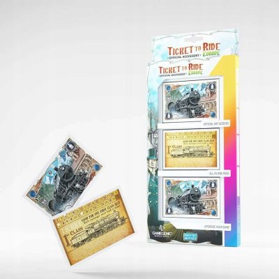 Game Genic Ticket to Ride Europe Art Sleeves 58 x 90 mm