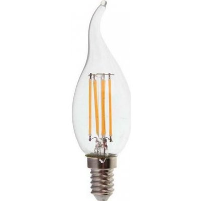 V-TAC LED žárovka Filament E14/4W/230V 4000K 214429 – Hledejceny.cz