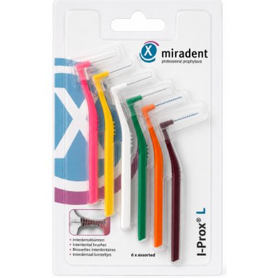 Miradent I-Prox mezizubní kartáčky mix 6 ks – Sleviste.cz