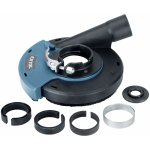 EXTOL PREMIUM kryt odsávací pro broušení úhlovou bruskou, O125mm s kartáčovým věncem – Zboží Mobilmania