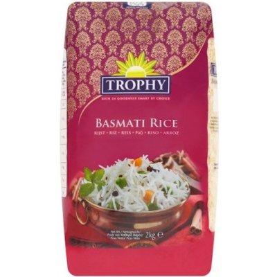 Trophy Basmati rýže 2 kg – Hledejceny.cz