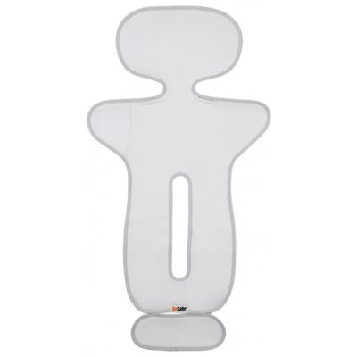 BeSafe BESAFE Airflow Liner Prodyšná vložka light grey – Zboží Mobilmania