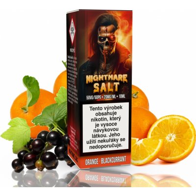 Nightmare Salt - Orange Blackcurrant 10 ml 20 mg – Zboží Mobilmania