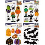 MFP 1042338 Dekorace na zeď halloween HA02 26x19cm 2archy – Zboží Dáma