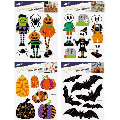 MFP 1042338 Dekorace na zeď halloween HA02 26x19cm 2archy – Zboží Mobilmania