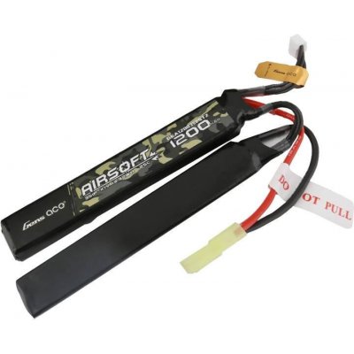 Gens Ace Airsoft LiPo 3S 3S1P 25C Mini Tamiya Plug 11,1V 1200 mAh – Zboží Mobilmania