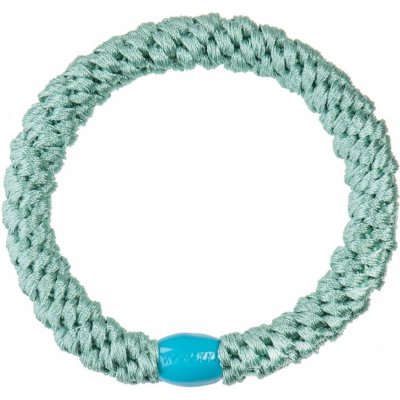 KKNEKKI Gumička do vlasů Kknekki Turkish, zelená barva, textil – Zboží Dáma