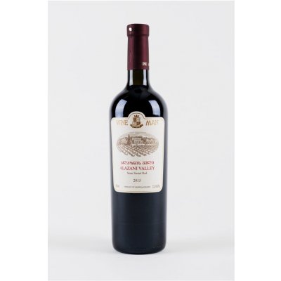Wine Man Alazani Valley Semi Sweet Red Wine 11,5% 0,75 l (holá láhev) – Zboží Mobilmania