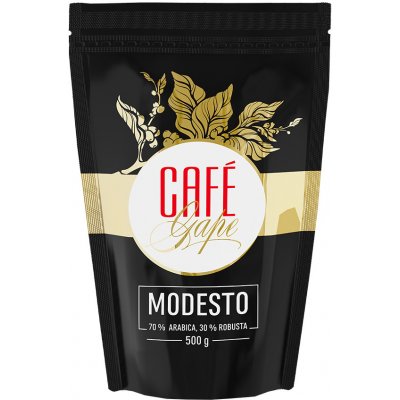 Café Gape Modesto mletá mocca konvička středně hrubé mletí 0,5 kg