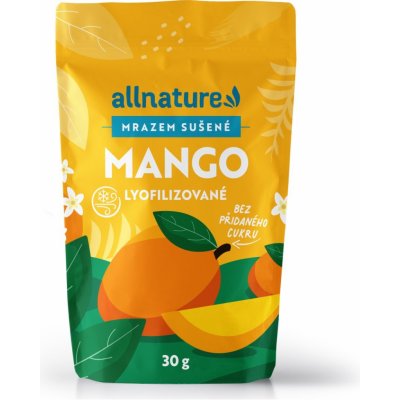 Allnature Mango sušené mrazem 30 g – Zbozi.Blesk.cz