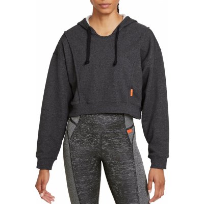 Nike Dri FIT women s Fleece Cropped Training hoodie dd4638 032