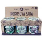 Purity Vision Kokosová sada 3 x 120 ml – Zboží Dáma
