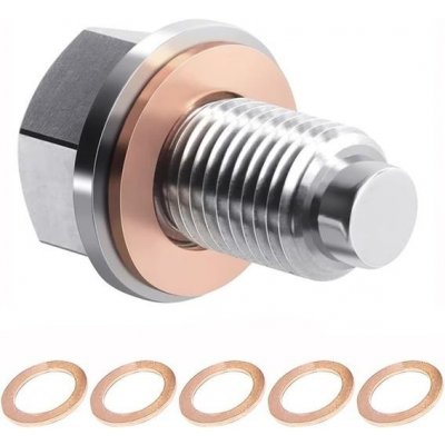 Thapncow Vypouštěcí zátka do auta, Vypouštěcí matice olejové vany s měděnou podložkou, Vhodné pro | Zboží Auto