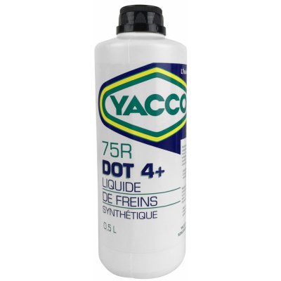 Yacco 75 R Brzdová kapalina DOT 4+ 500 ml – Zbozi.Blesk.cz