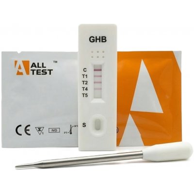 AllTest Drogový test na GHB (tekutá extáze) Rychlý kazetový test z moči a nápojů, 1 ks – Hledejceny.cz