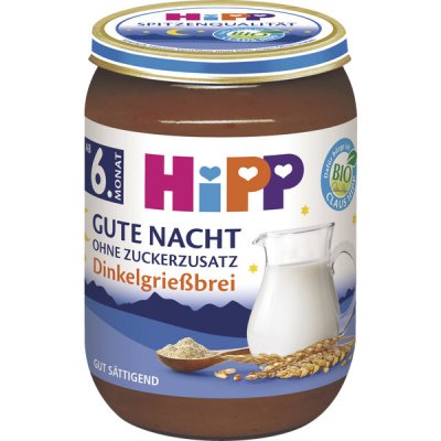 HiPP Bio Špaldová krupicová kaše na dobrou noc 190 g – Zboží Dáma