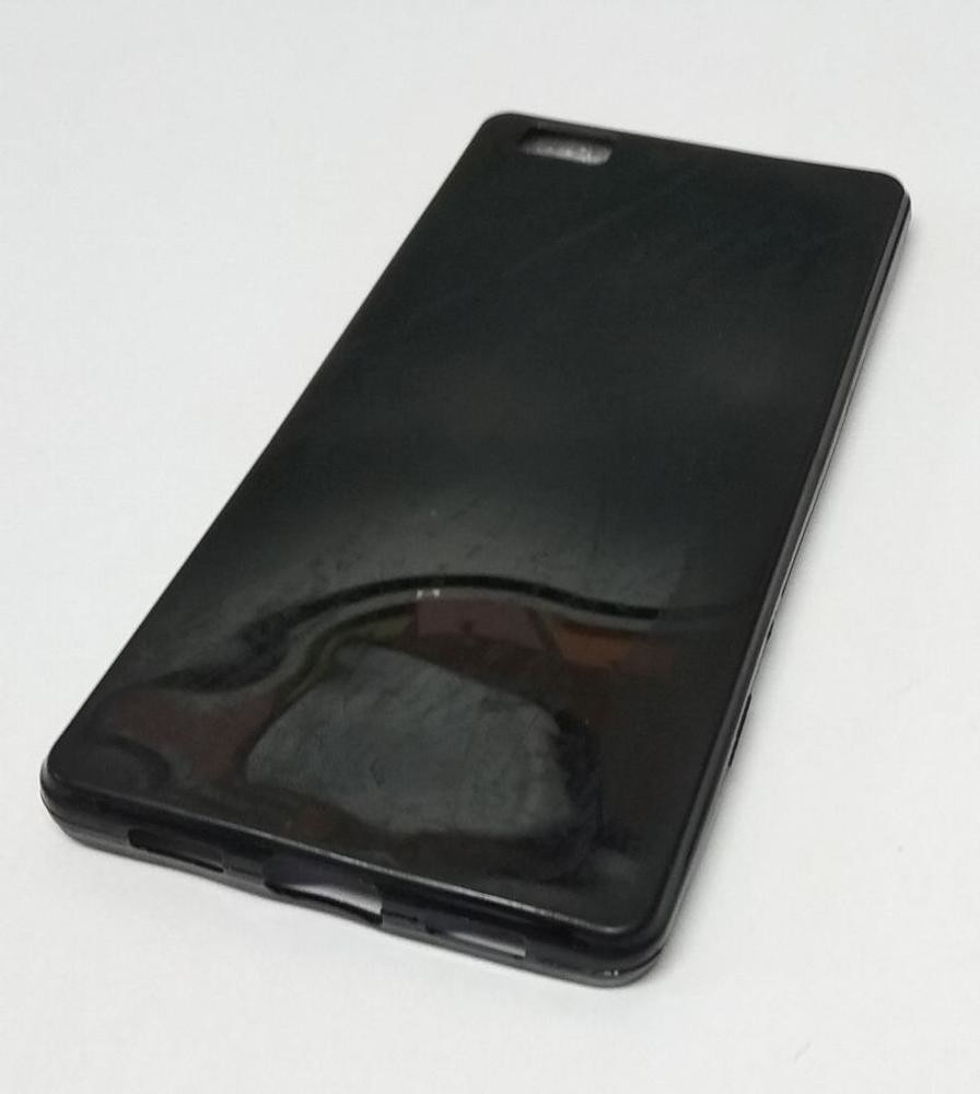 Pouzdro Super slim TPU Huawei P8 Lite černé