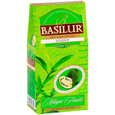Basilur Magic Green Soursop papír 100 g – Zboží Mobilmania
