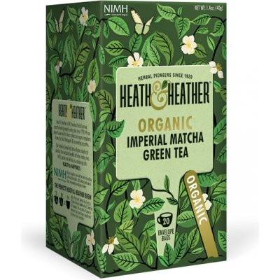 HEATH & HEATHER BIO Imperial Matcha 20 x 2 g – Zboží Mobilmania