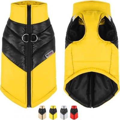 YOUYIKE Nepromokavý kabát pro psy Halloweenský svetr pro psy Zimní kabát Nepromokavé kabáty pro – Zboží Dáma
