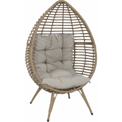Relax křeslo CHILL Lesli Living Chill Straw Bledo-hnědá – Hledejceny.cz