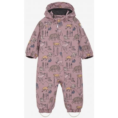 Dětská zimní kombinéza Color Kids Baby Coverall Woodrose – Zboží Mobilmania