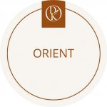 Davídkovo koření Etiketa Orient béžová průměr 4,5 cm 1 ks – Hledejceny.cz