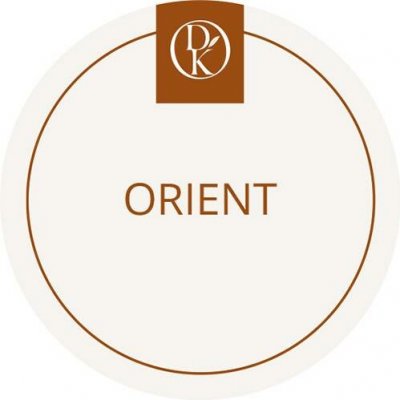 Davídkovo koření Etiketa Orient béžová průměr 4,5 cm 1 ks – Hledejceny.cz