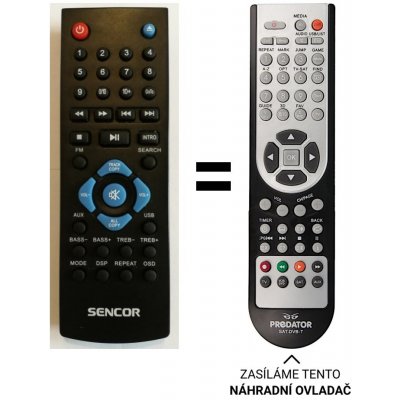 Dálkový ovladač Predátor Sencor SMC603 – Zboží Živě