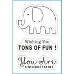 Wiler Gelová razítka silikonová 3ks Slon – Zboží Dáma