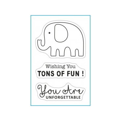 Wiler Gelová razítka silikonová 3ks Slon – Zboží Dáma