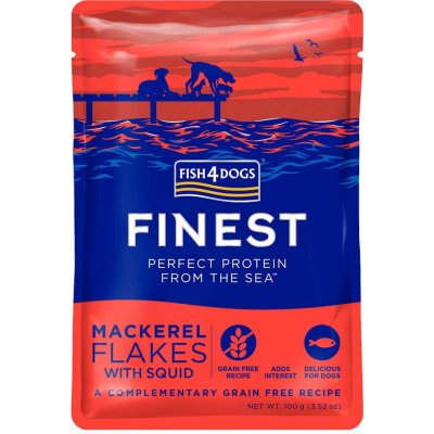 Fish4dogs Finest makrela s olihní 100 g