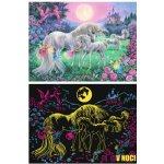 Ravensburger Svítící 13670 Jednorožci za úplňku 100 dílků – Hledejceny.cz
