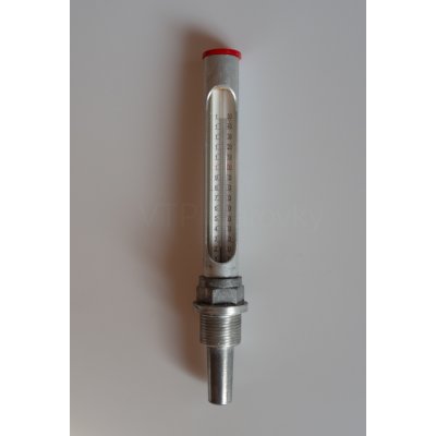 Novaservis Teploměr hliníkový přímý do 150, připojení 1/2" TK12150 – Zboží Mobilmania