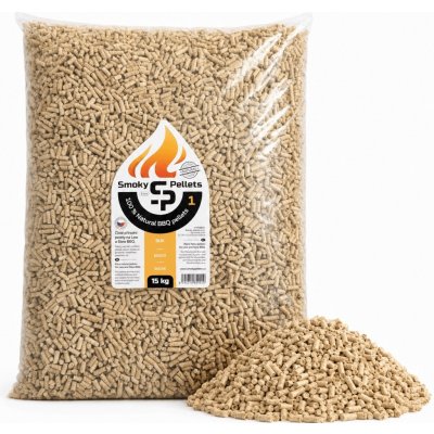 Smoky Pellets Dřevěné pelety Buk 15 kg – Sleviste.cz