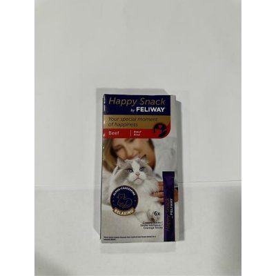 Feliway Happy Snack Hovězí 6x15 g – Hledejceny.cz