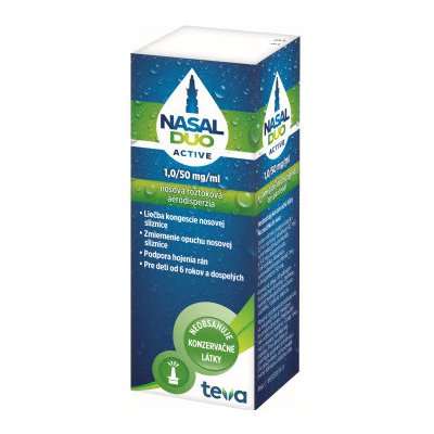 Nasal Duo ACTIVE 1,0/50 mg/ml nosní sprej 10 ml – Zbozi.Blesk.cz