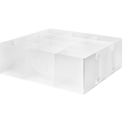 Compactor transparentní organizer do zásuvky na spodní prádlo Optimo, 12 přihrádek – Zboží Dáma