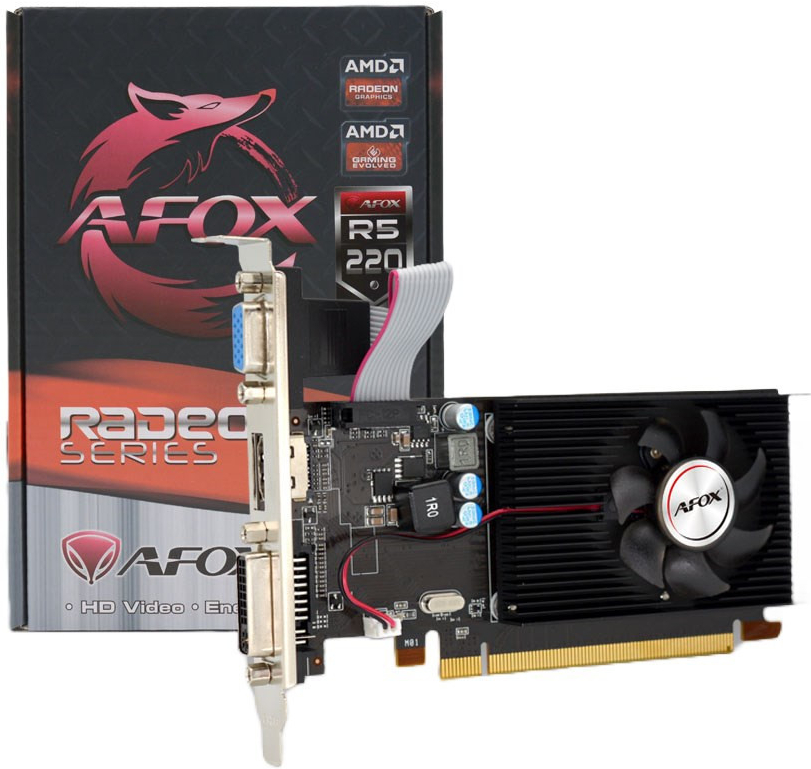AFOX Radeon R5 220 1GB DDR3 AFR5220-1024D3L5