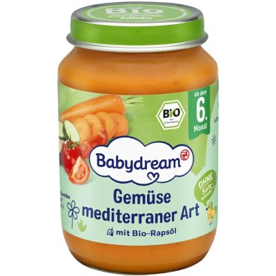 Babydream BIO středomořská zelenina 190 g – Zboží Dáma