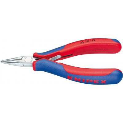 Kleště Knipex 35 22 115 elektronik půlkulaté – Zboží Dáma